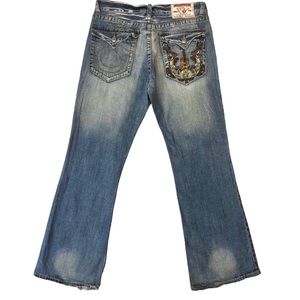 TRUE RELIGION EMBROIDERY VINTAGE EDITION